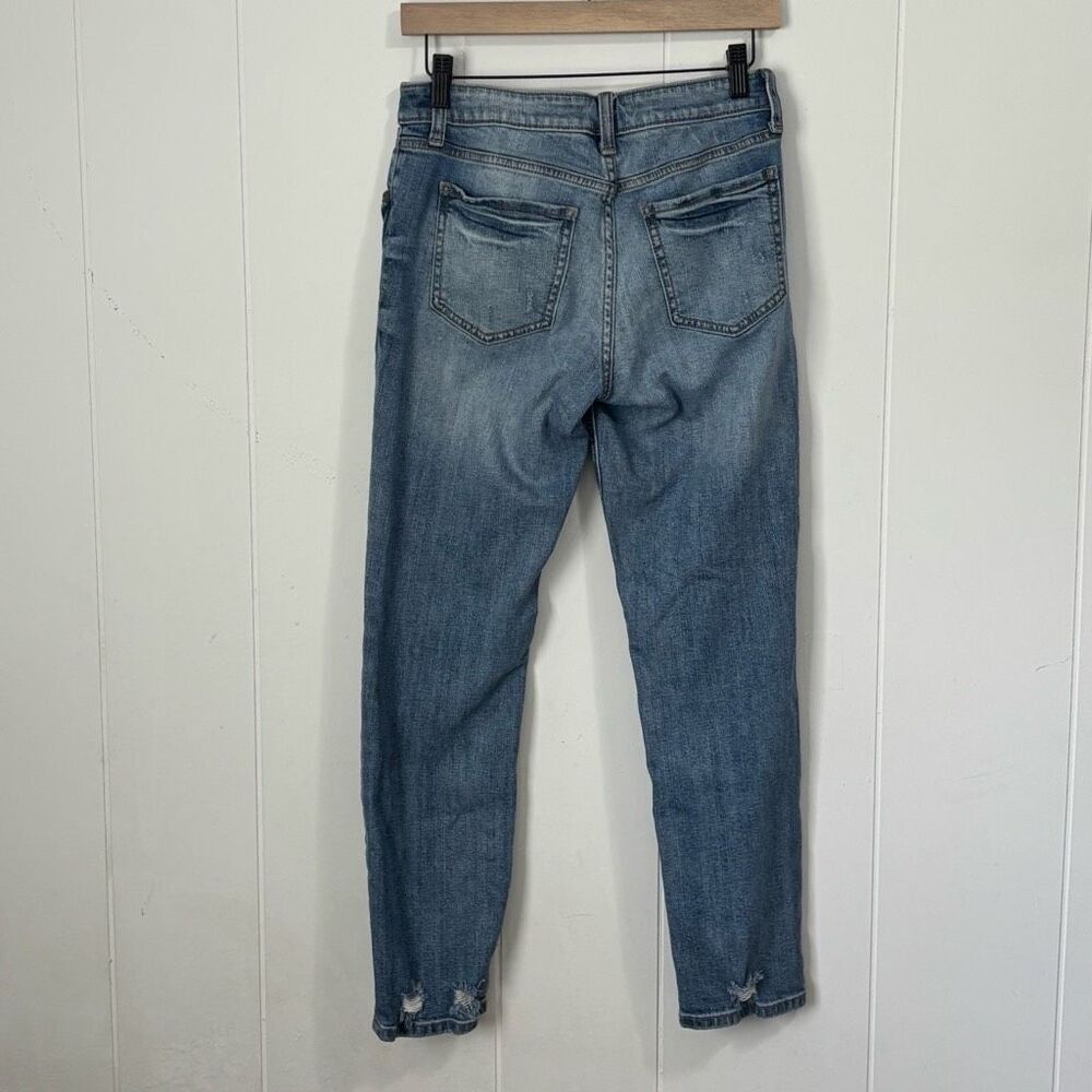 Fashion Nova Distressed Skinny Jeans Juniors 5 - Picture 3 of 4